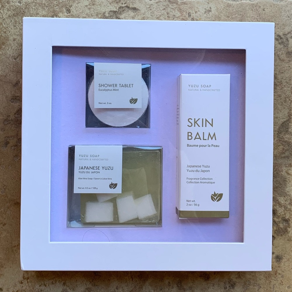 💜YUZU JAPANESE SPA GIFT SET
